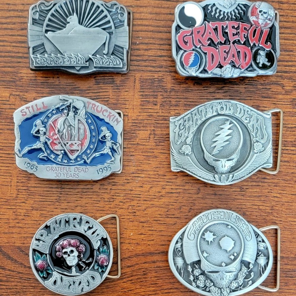 Collection of Band Belt Buckles